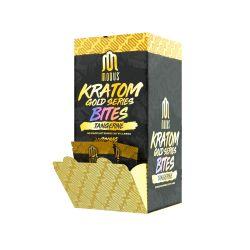 Modus Gold Series Kratom Bites Gummies Display- 2PK (50CT), Tangerine Malay