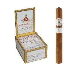 Montecristo White Court En Tubo Cigar Box (15CT), Ecudorian Connecticut, Corona 44X5 1/2