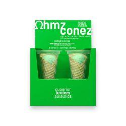 Ohmz Kratom Conez 7-OH + Psuedo Cones- 2PK, Pistachio, 50mg