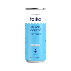 taika Black Coffee + Adaptogens, Black Coffee, 8 oz