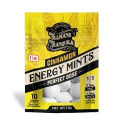 Tillman's Tranquils Energy 1:1 D9 + THCV Mints- 10PK, Cinnamon, 50 mg