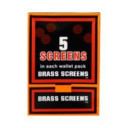 Tobacco Pipe Screens, Brass